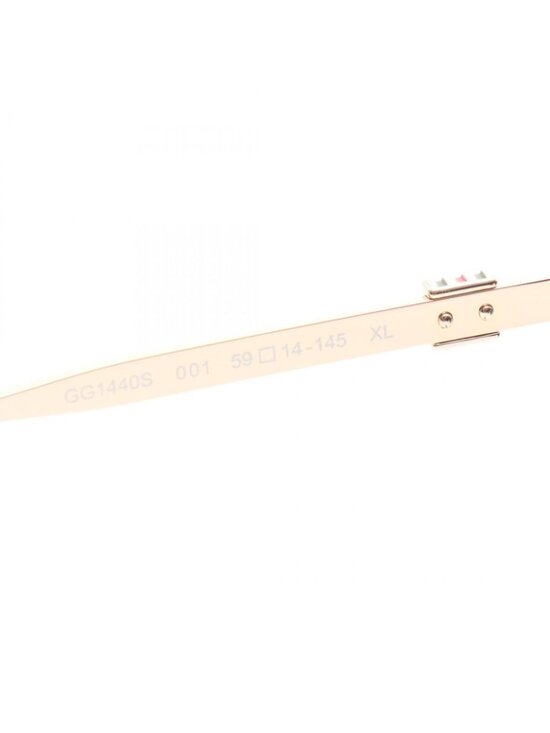 Gucci Sunglasses Gold Black Eyewear main image 5